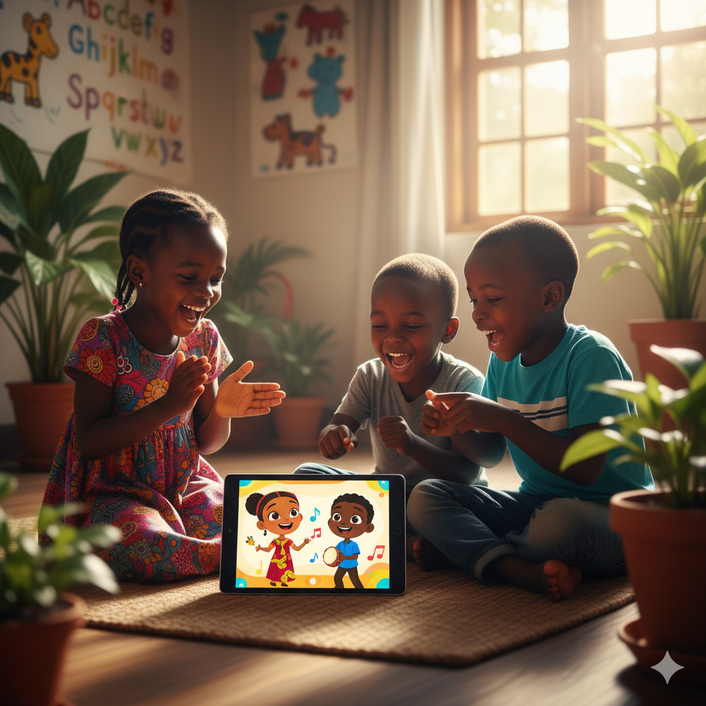 Joyful and engaging value illustration.